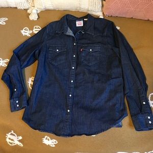 Levi’s XL denim button up